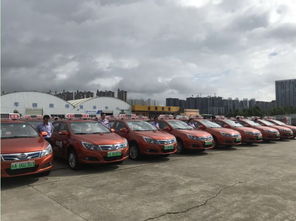 南宁市首批纯电动出租汽车投入运营，助力绿色出行